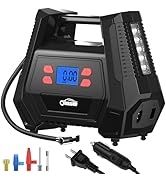 Amazon | Oasser 空気入れ 電動エアコンプレッサー AC100v DCの2種電源